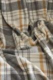 Karaca Home Flanel Throw Tv Battaniyesi Bej/Siyah