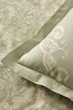 Karaca Home Holly 80 Tel %100 Pamuk Saten Çift Kişilik Nevresim Takımı Mint