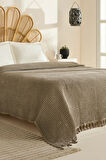 Karaca Home Mady %100 Cotton Waffle Çift Kişilik Tek Pike Taş