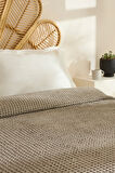 Karaca Home Mady %100 Cotton Waffle Çift Kişilik Tek Pike Taş