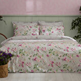 Karaca Home Sierra %100 Pamuk Çift Kişilik Nevresim Takımı Pembe