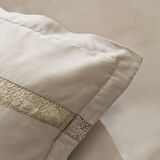 Karaca Home Lumi %100 Pamuk Saten Çift Kişilik Saten Nevresim Takımı Taş