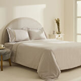 Karaca Home Lumi %100 Pamuk Saten Çift Kişilik Saten Nevresim Takımı Taş