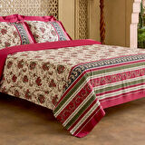 Karaca Home Mırabel Çift Kişilik Nevresım Takımı Bordo