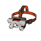Panther 800 Lümen USB Şarjlı COB LED Kafa Lambası PT-5501