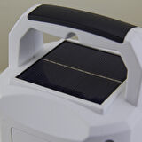 Powerbank Özellikli Solar Güneş Enerjili Ve Usb Şarjlı Kamp Lambas3 Modlu 600lmn