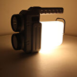 Panther 1500 Lümen USB Şarjlı Kamp Lambası PT-8439