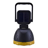 Solar Güneş Enerjili Kamp Lambası Powerbank Özellikli 1200Lümen Işıldak Flaşör Led 