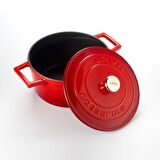 Lava 20 cm Döküm Derin Tencere