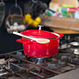 Lava Döküm Yuvarlak Tencere. Folk Çap(Ø)28cm.