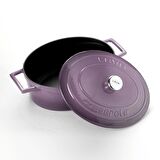 Lava Döküm Oval Tencere. Folk Serisi Ölçü 21x25cm.