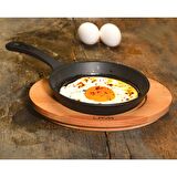 Lava 16 cm Yanmaz/Yapışmaz Döküm Tava
