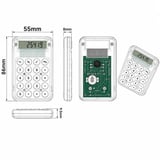 Powermaster PM-25419 Beyaz Mini Hesap Makinesi