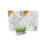 Artebella Kmps0012 Ben De Yapabilirim Desenli Tuval Boyama Seti