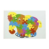 Artebella BP - 03 IQ ve Gelişim 3+ Yaş Büyük Boy Puzzle 25 Parça