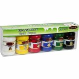 Kumaş Boyası İpek Boyası Boya Seti 50ml Boya Artebella Transparan İpek Boyası ABSTİ001 50 ml 6'Lı Set - 1
