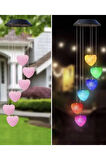Greentech Güneş Enerjili Renk Geçişli Kristal Kalp Aydınlatma / GT-SL40