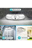 Greentech Güneş Enerjili Hareket Sensörlü, 6 Taraflı 104 Led Aydınlatma / GT-SL13