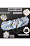 Greentech Güneş Enerjili Hareket Sensörlü, 6 Taraflı 104 Led Aydınlatma / GT-SL13-2 Adet 