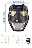 Greentech Güneş Enerjili - Yüz Görünümlü Led Aydınlatma / GT-SL19
