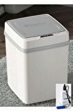 Greentech Sensörlü 12 Litre Çöp Kovası (Şarj Edilebilir Lityum Pilli) / GT-SC01