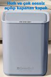 Greentech Sensörlü 22 Litre Çöp Kovası (Şarj Edilebilir Lityum Pilli) / GT-SC05