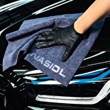 Nasiol Wipe&Buff Mikrofiber Bez 10 Adet Açık Gri