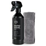 Nasiol Rapidshine Seramik Kaplama ve Mikrofiber Bez (2) Seti