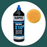 Slopes X10 Agresif Çizik Çıkarıcı Pasta 1lt -Agresif Keçe