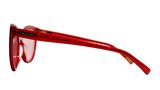 HERMOSSA  1402 05 57  Kadın/ KIRMIZI Çekik Çerçeve Güneş Gözlüğü