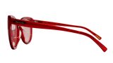 HERMOSSA  1407 05 57  Kadın/ KIRMIZI Çekik Çerçeve Güneş Gözlüğü