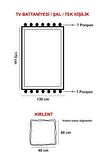 Evlen Home Ponponlu Ağaç Desenli TV Battaniyesi Triko Battaniye Lila 130 x 170 cm + Kırlent Seti