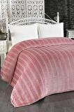Evlen Home Mayer Supersoft Çift Kişilik Polar Battaniye Pembe 180 x 230 cm