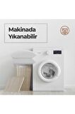 Elyaf Dolgulu 4 Adet Silikon Yastık 50x70 cm Pamuk Otel Yastık Beyaz Yumuşak