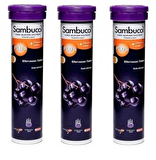 Sambucol Plus 15 Efervesan Tablet x 3 Adet