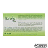 Fibrelle Prebiyotik Lif İnülin Hindibağ 30 Saşe x 2 Gr - AROMASIZ