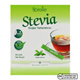 Fibrelle Ultra Stevialı Tatlandırıcı 80 Saşe x 0.5 Gr - AROMASIZ