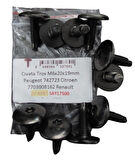 Torx Cıvatası M6X20X19Mm Peugeot 742723 Citroen 7703008162 Renault (10 ADET) 15042 MARKA İLE UYUMLU