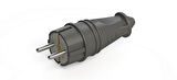 Ne-Ad 4001 1X16A Kauçuk Topraklı Erkek Fiş