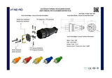 Ne-Ad 4001 1X16A Kauçuk Topraklı Erkek Fiş