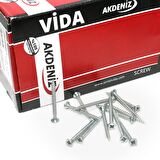 Akdeniz Sunta Vidası 4.0X45 Çinko 500 adet