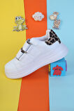 Unisex Esnek Taban Rahat Nefes Alır Sade Çocuk Spor Ayakkabı Çocuk Sneaker Ayakkabı  