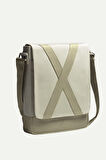 Unisex Dikey Postacı Çantası - Methone - Concrete