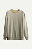 Unisex Basic Regular Sweatshirt - Ruga - Concrete