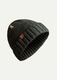 Antrasit Unisex X Örgü Bere | (Crux - Asphalt)