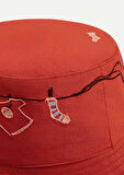 Unisex Kova Şapka - Flyen - Coral