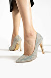Bestello Taşlı Neolit Taban İnce Topuklu Ayakkabı 331-193 Kadın Ayakkabı