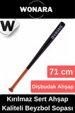 Özel Üretim Dayanıklı Kırılmaz Ahşap 71 cm Mükemmel Kavrayışlı Kaliteli Beyzbol Sopası