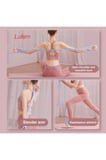Dirençli Egzersiz Lastiği Kol Omuz Sırt Bel Karın Bacak Kalça Yoga Plates Kas Gelişimi Esnek Ev Spor