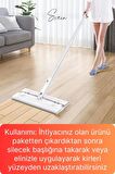 80 Adet Tak Kullan At Islak Mop Yüzey Temizlik Bezi Havlusu İz Bırakmaz Fayans Ahşap Duvar Büyük Boy